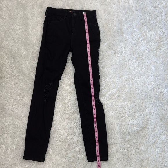 Black distressed jeans - Picture 1 of 6
